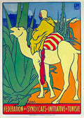Tunisiebyjossot Advert A4 Photo Print
