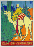 Tunisiebyjossot Vintage Advert A4 Photo Print