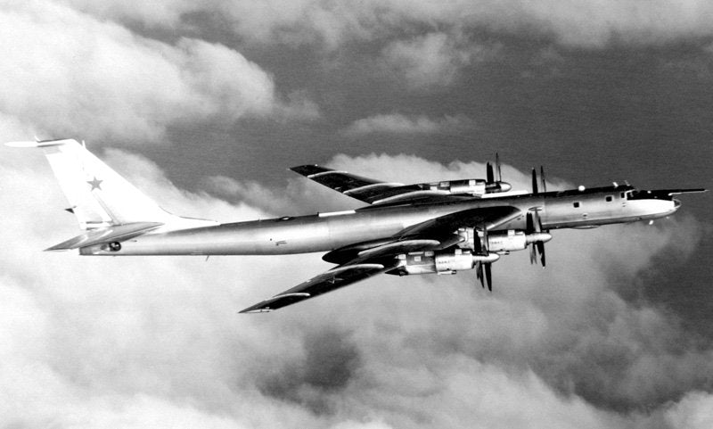 Tupolev Tu142 Bear 9 A4 Photo Print