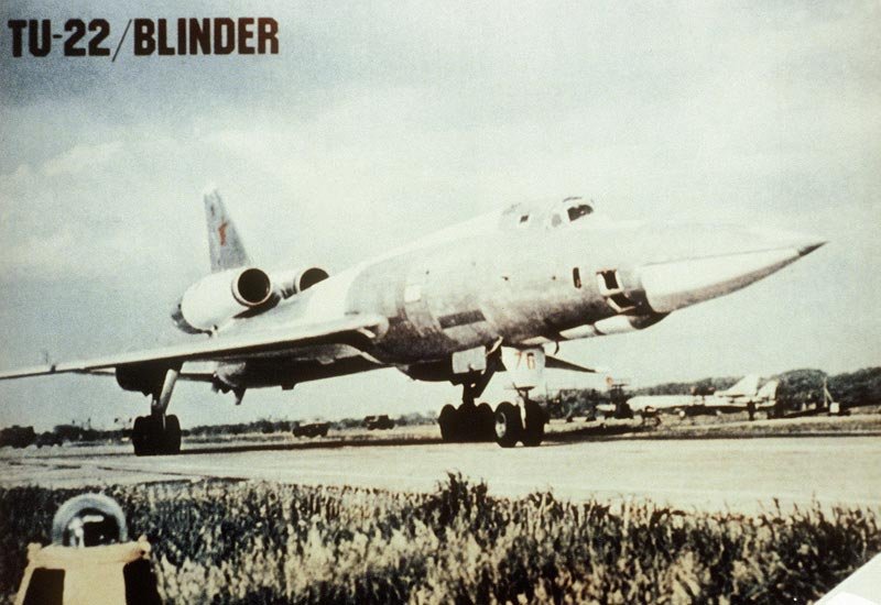 Tupolev Tu22 Blinder A4 Photo Print