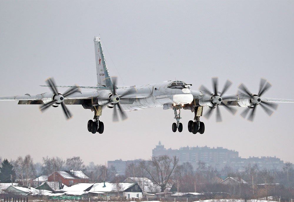 Tupolev Tu95 Bear 26 A4 Photo Print