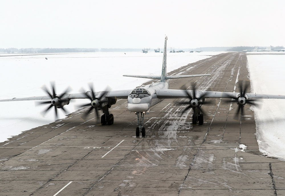Tupolev Tu95 Bear 28 A4 Photo Print