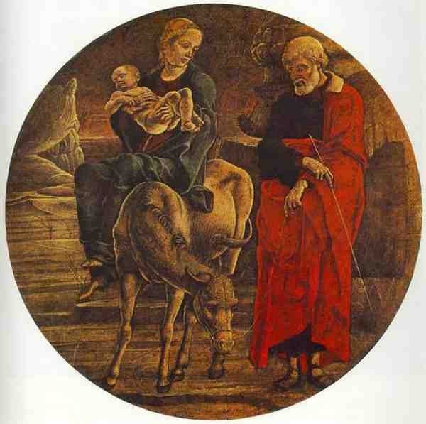 Tura Cosme Flight To Egypt A4 Photo Print