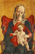Tura Cosme Madonna With The Child A4 Photo Print
