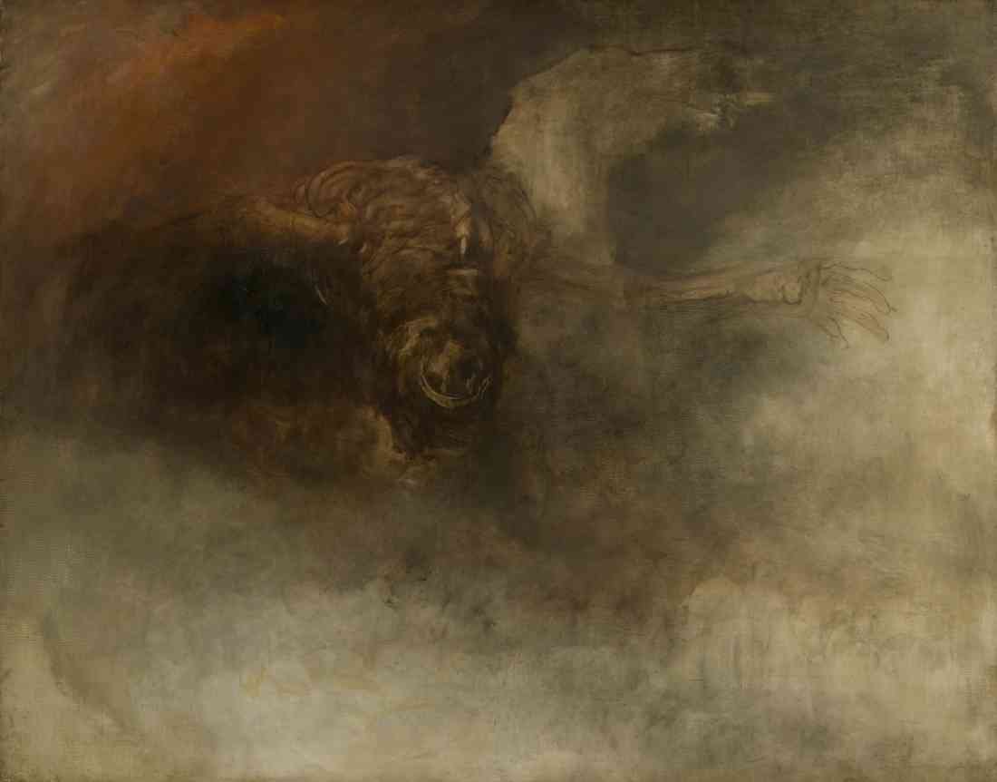 Turner Death On A Pale Horse A4 Photo Print