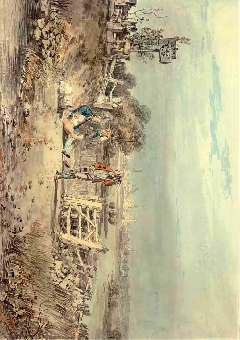 Turner Distant View Of Oxford A4 Photo Print