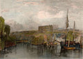 Turner Exeter c1827 A4 Photo Print