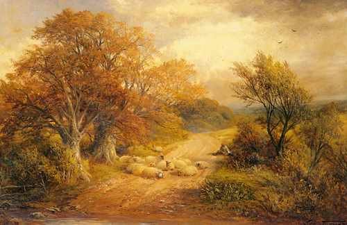 Turner George A Derbyshire Water Lane A4 Photo Print