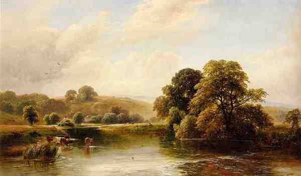 Turner George The Trent Near Ingleby 5 A4 Photo Print