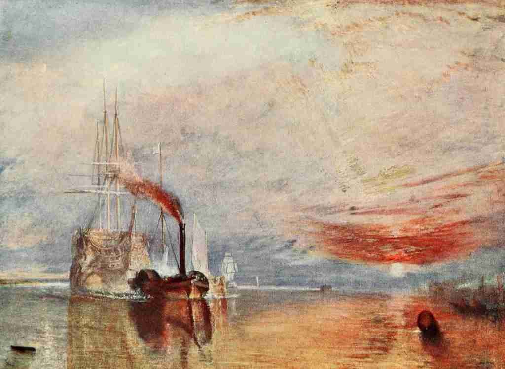 Turner JMW 1775 1851 The Fighting Temeraire JMW Turner 1905 A4 Photo Print