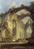 Turner JMW 1775 1851 Tintern Abbey 1794 A4 Photo Print
