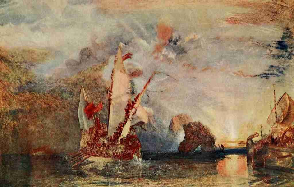 Turner JMW 1775 1851 Ulysses deriding Polyphemus JMW Turner 1905 A4 Photo Print
