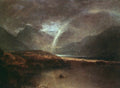 Turner Joseph Buttermere Lake A Shower Art A4 Photo Print