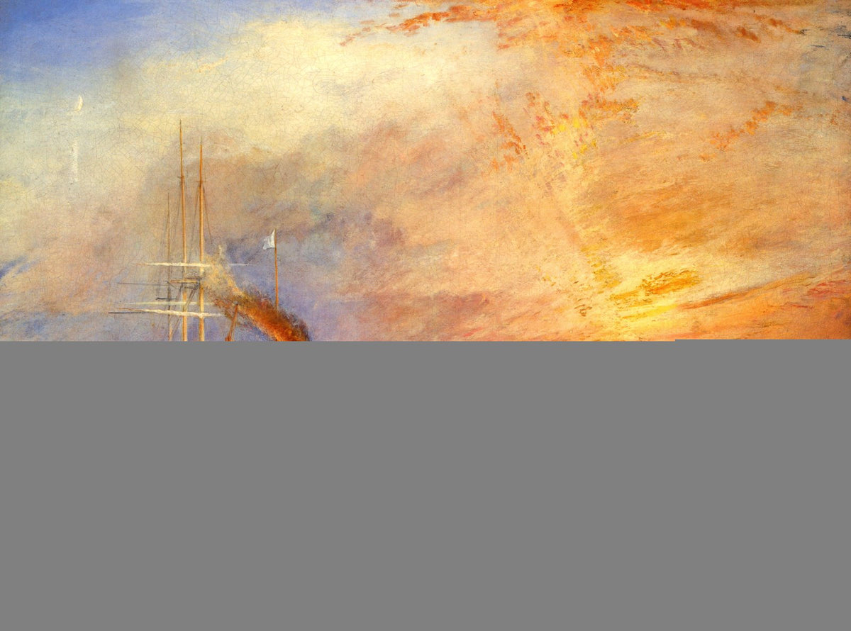 Turner Joseph Mallord William The Fighting Temeraire T2 Art A4 Photo Print