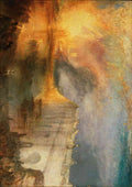 Turner The Burning Of The Houses Of Parliament 2 A4 Photo Print