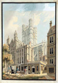 Turner The West Front Of Bath Abbey 2 A4 Photo Print