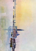 Turner Venice San Guirgio From The Dogana Sunrise A4 Photo Print