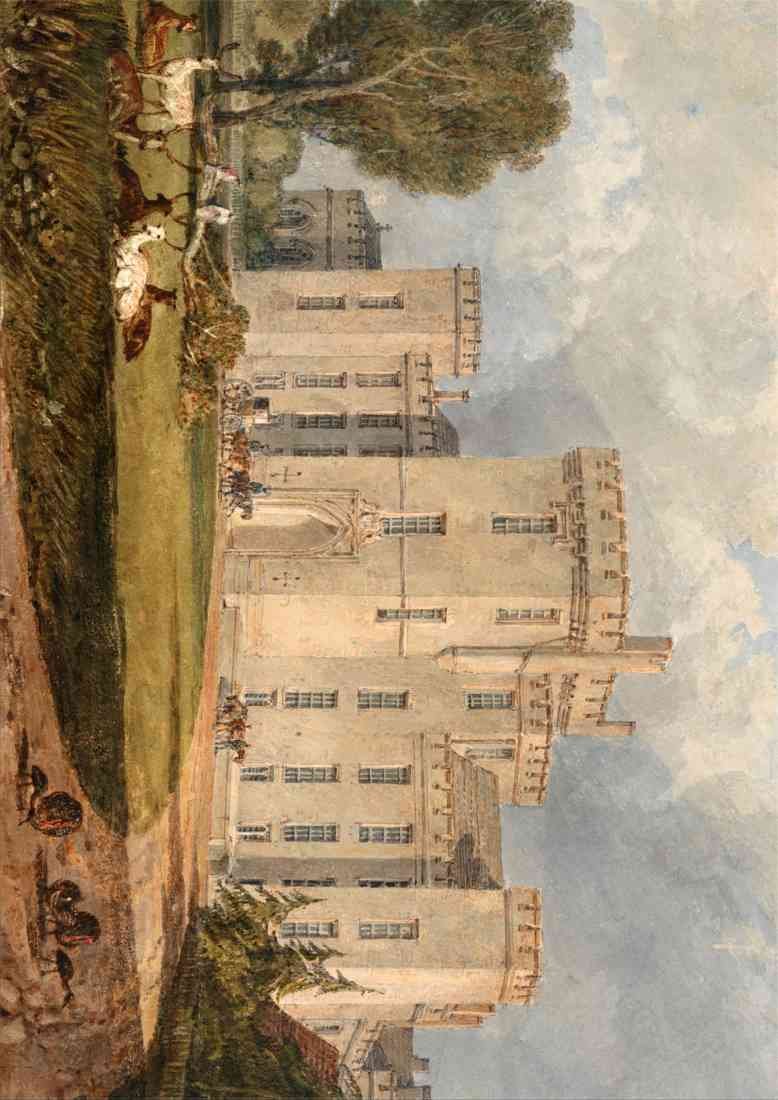 Turner View Of Hampton Court From The North West 2024 A4 Photo Print