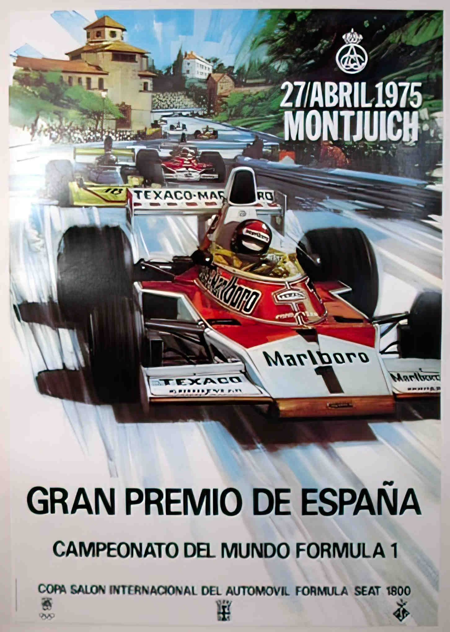 TurnerGranPremioEspana Advert A4 Photo Print