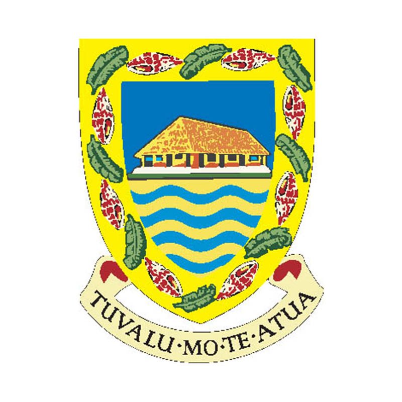 Tuvalu Coat Of Arms N7024 A4 Photo Print