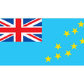 Tuvalu Flag N1844 A4 Photo Print
