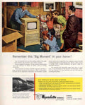 Tv Family Wyandotte 1950s Vintage Retro Advert Poster