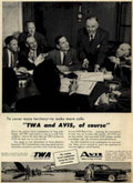 Twa Avis Buick Vintage Retro Advert Ads A4 Photo Print