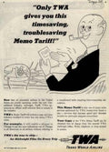 Twa Memo Tariff Vintage Retro Advert Ads A4 Photo Print