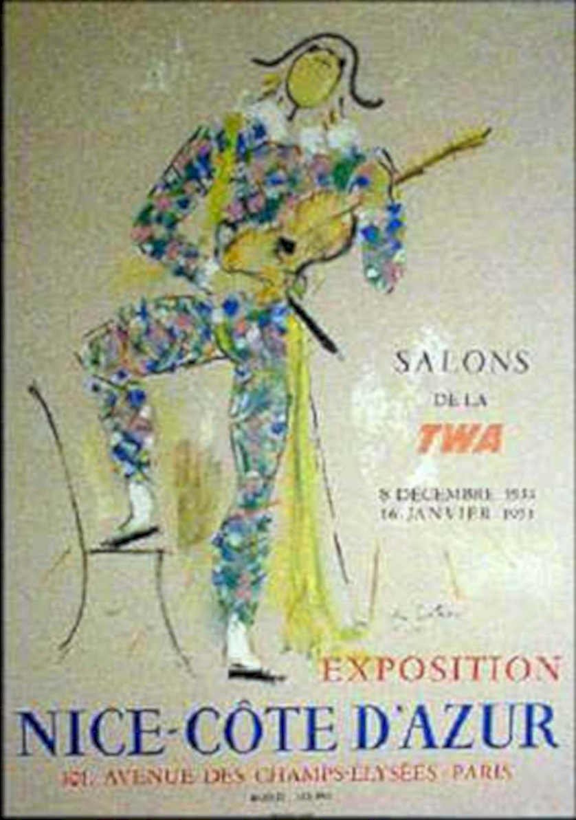 Twa Salons Nice Vintage Retro Advert Poster A4 Photo Print