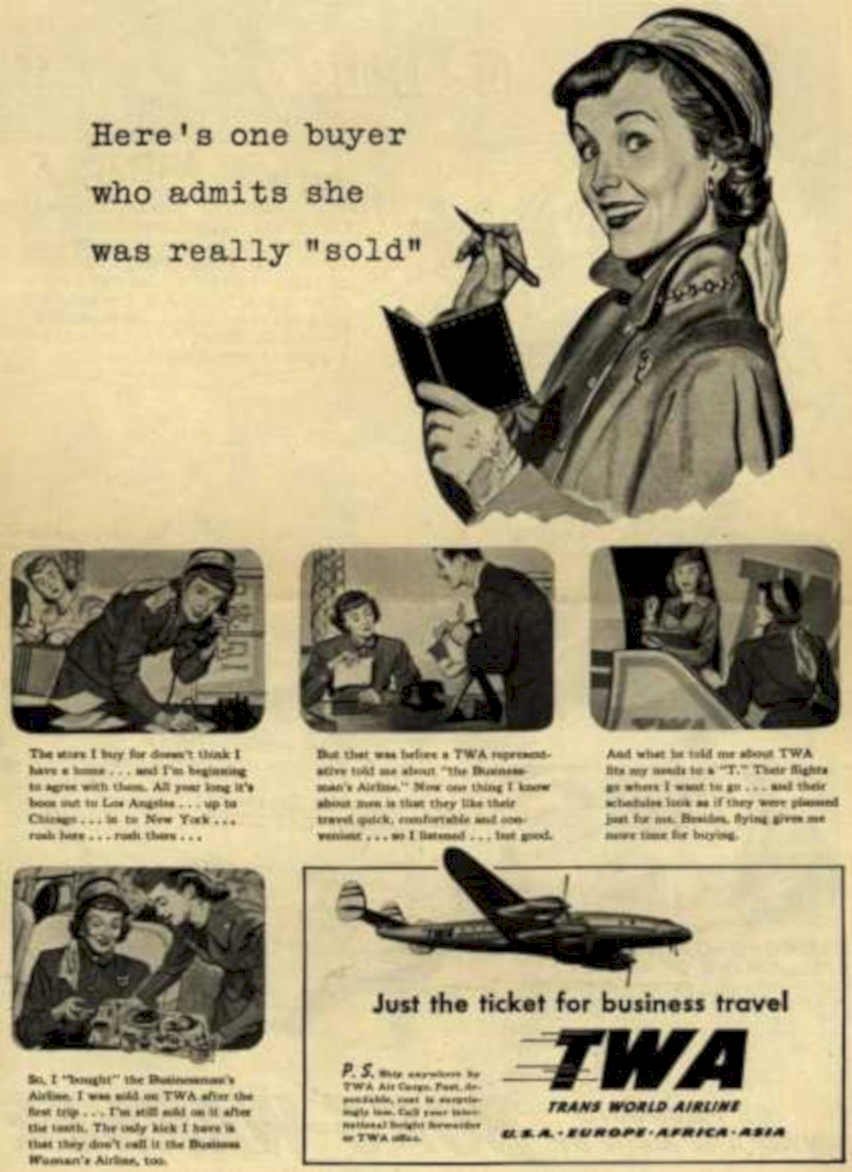 Twa Travel Ticket Vintage Retro Advert Ads A4 Photo Print