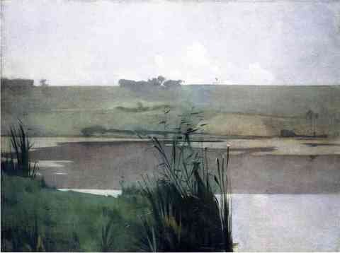 Twachtman John Arques La Bataille A4 Photo Print