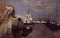 Twachtman John Canal Venice A4 Photo Print