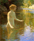 Twachtman John Enchanted Pool A4 Photo Print