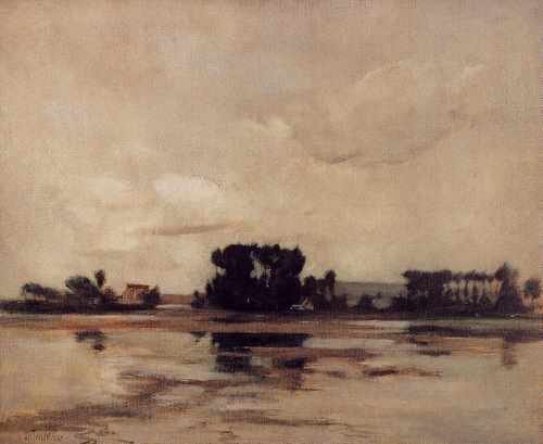 Twachtman John L Etang A4 Photo Print