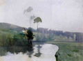 Twachtman John Springtime A4 Photo Print