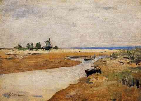 Twachtman John The Inlet A4 Photo Print