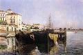 Twachtman John View Of Venice A4 Photo Print