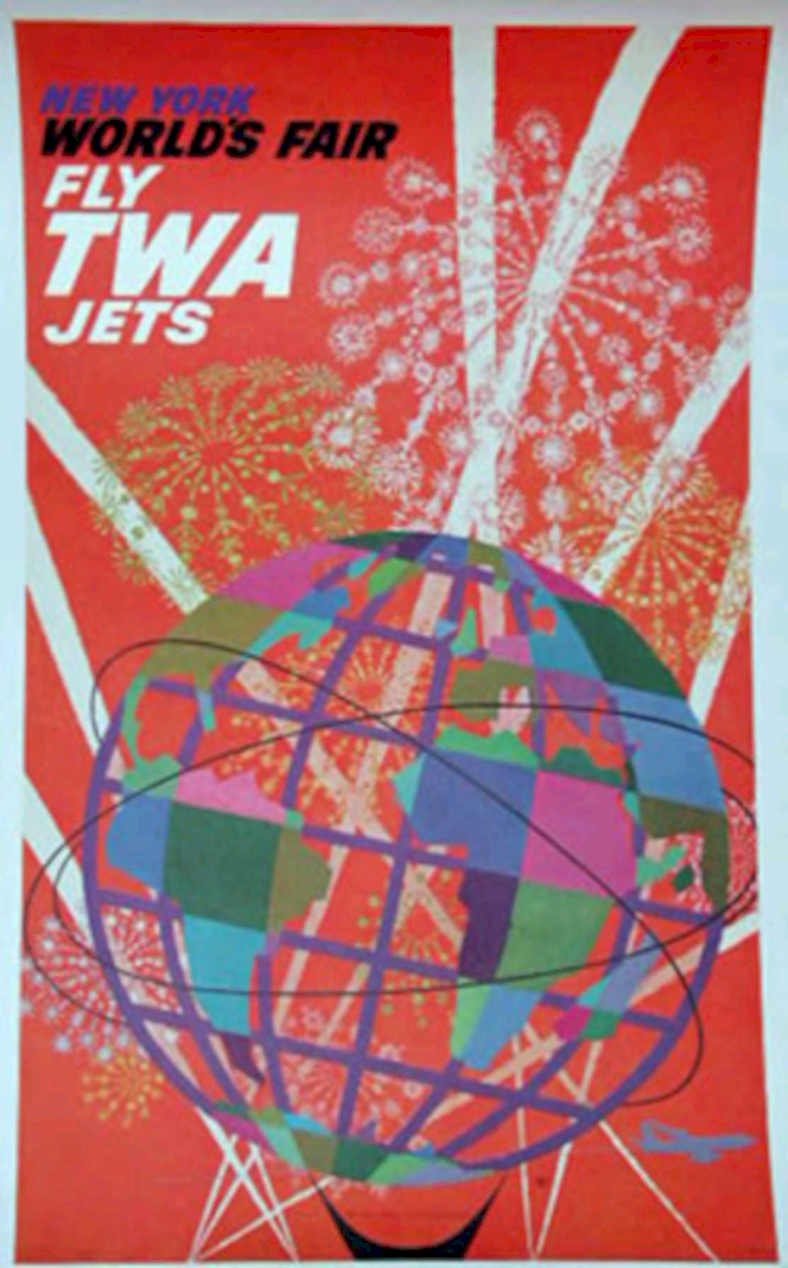 Twajets Vintage Retro Advert Poster A4 Photo Print
