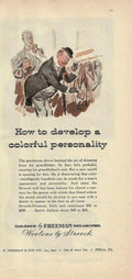 Tweed Gentleman Philadelphia Vintage Retro Advert Ads A4 Photo Print