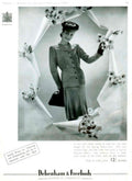 Tweed Suit 1941 1940s Vintage Retro Advert Poster