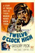 Twelve O Clock 1940s Vintage Retro Advert Poster