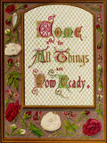 Twelve Parables of our Lord 1870 Come for all things A4 Photo Print