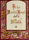 Twelve Parables of our Lord 1870 He that humbleth himself A4 Photo Print