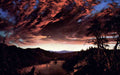 Twilight In The Wilderness Frederick Edwin Church A4 Photo Print