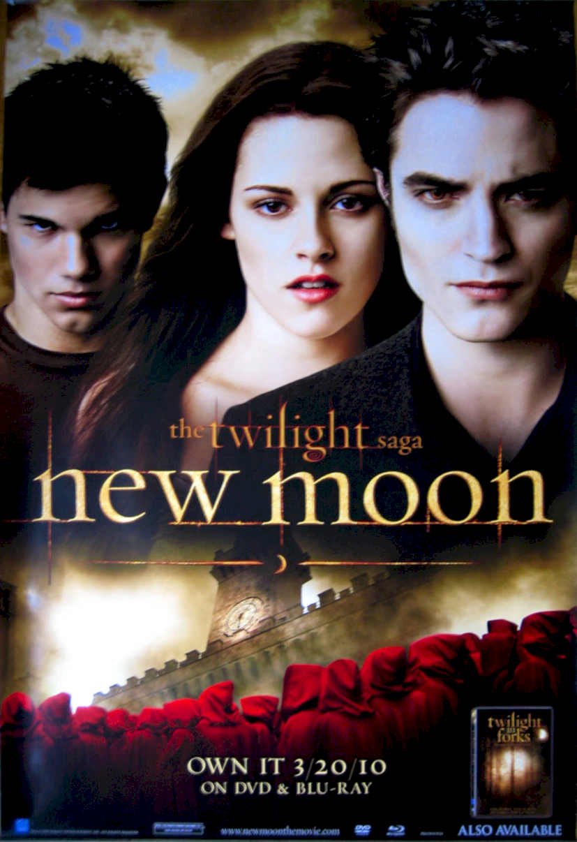 Twilight New Moon 2 Vintage Retro Advert Poster A4 Photo Print