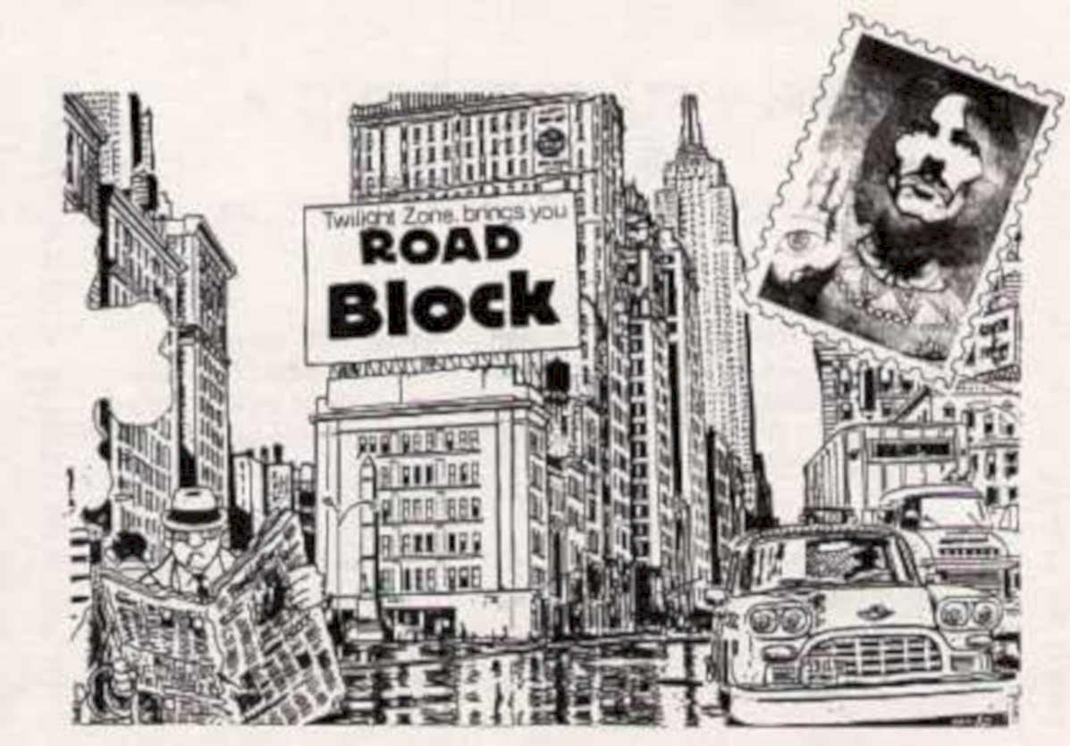 Twilightzone Roadblock Vintagepromo Vintage Retro Advert Ads A4 Photo Print