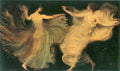 Two Dancers Franz Von Stuck Symbolism A4 Photo Print