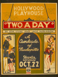 Two Day Vaudeville Vintage Retro Advert Poster A4 Photo Print