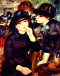 Two Girls In Black A4 Photo Print