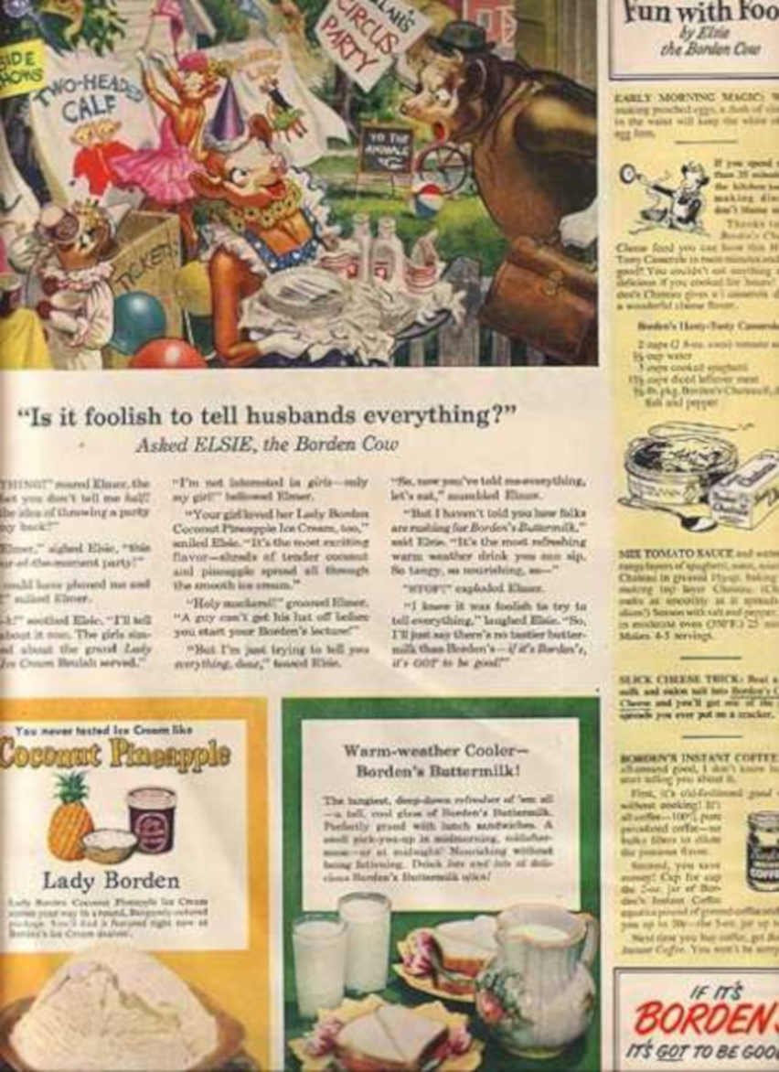 Two Headed Calf Vintage Retro Advert Ads A4 Photo Print